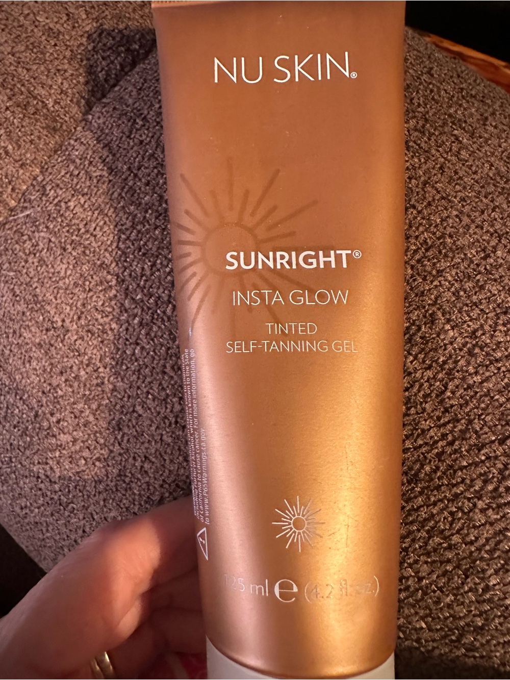 Nu Skin Sunright Insta Glow Tinted Self-Tanning Gel - Bronze/Gold